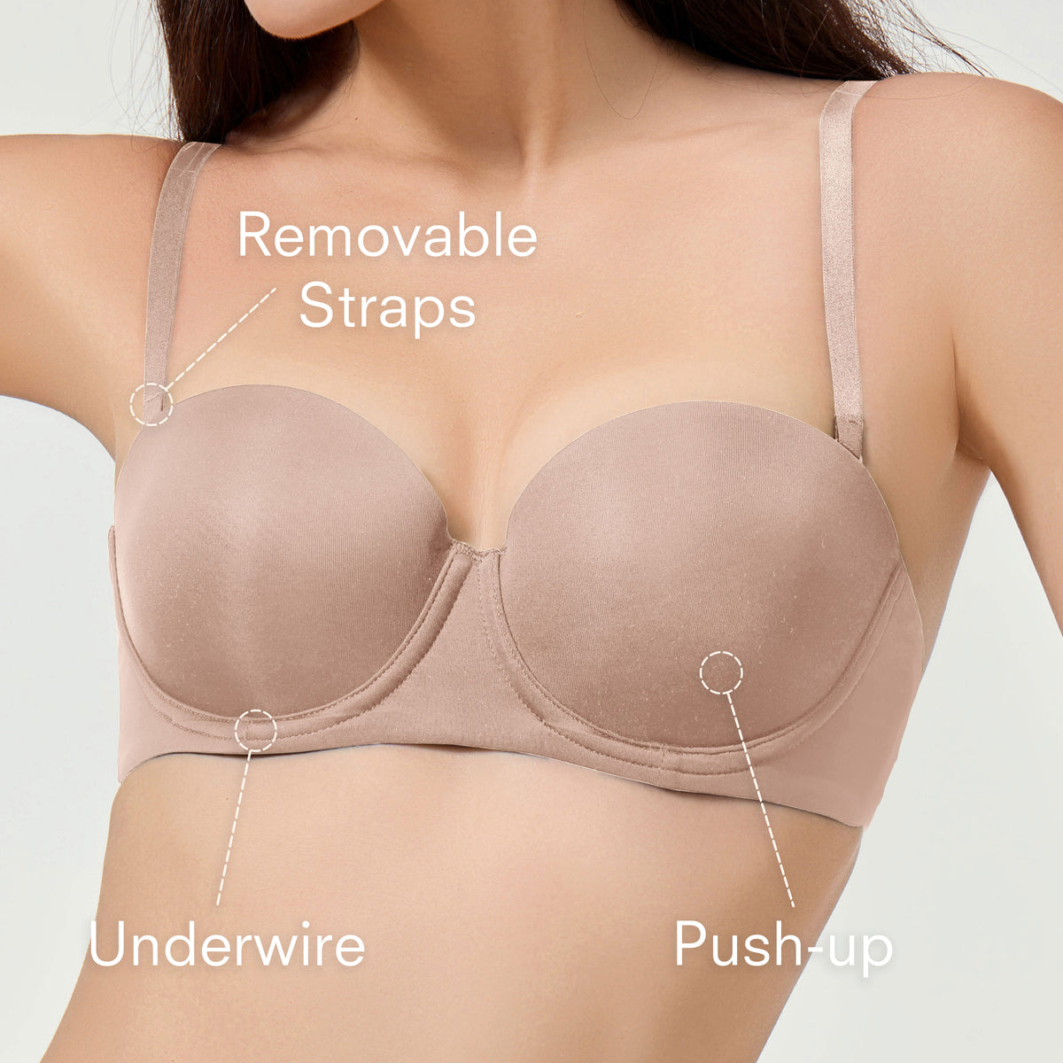 Anytime Strapless - Push-Up Bra