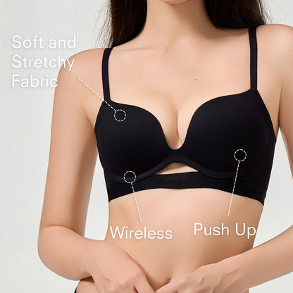 Office Elegance - Wireless Push-up Bra